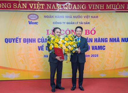 Công bố Quyết định giao Quyền Tổng Giám đốc  Công ty Quản lý tài sản VAMC