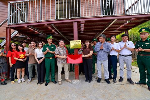 VAMC thành công tổ chức lễ nghiệm thu và khánh thành điểm trường mầm non Chiếu Sừng tại Điện Biên