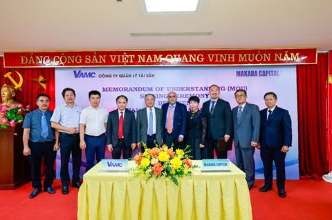 Lễ ký kết biên bản ghi nhớ giữa VAMC và Makara Capital Partners Pte.Ltd tại Hà Nội: Đánh dấu mốc chiến lược mở ra cơ hội phát triển mới cho thị trường mua bán nợ Việt Nam