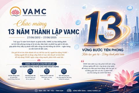 Chúc mừng 13 năm thành lập VAMC 27/6/2013 - 27/6/2026