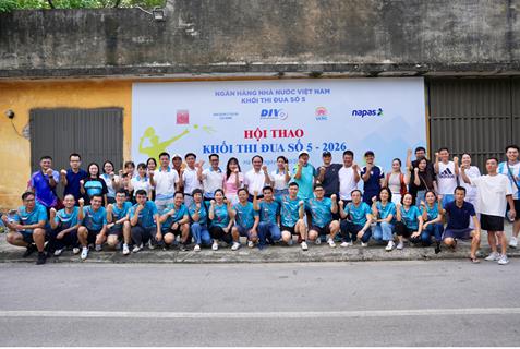 VAMC tham dự hội thao Khối thi đua số 5: lan tỏa tinh thần đoàn kết, tiếp sức phong trào thi đua.